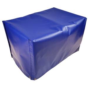 Lookout Mountain Tarp - Custom 4-Sided Box Shaped Tarp Cover with Tail Flap - 18oz Vinyl Coated Polyester