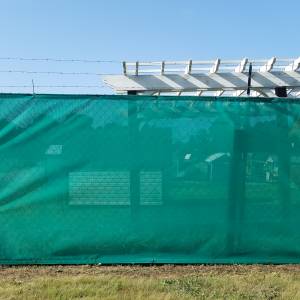 Custom Privacy Fence Screens Windscreen Tarp - 9oz Vinyl Coated Mesh 80% Solid