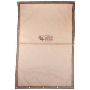 Custom Rectangle Shaped Tarp Cover - 8.25oz Knitted Mesh 70% Solid