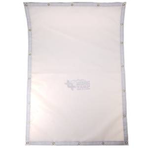 Lookout Mountain Tarp - Custom Rectangle Shaped Tarp Cover - 10oz Vinyl Coated Mesh 80% Solid
