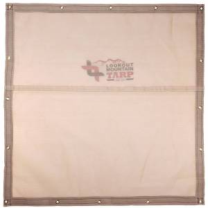 Lookout Mountain Tarp - Custom UV Shade Cloth Tarp Cover - 8.25oz Knitted Mesh 70% Solid