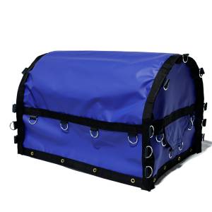 Lookout Mountain Tarp - Coil Bag Truck Tarp with Chain Holes for Rolled Steel on Flatbed Trailer