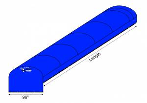 Covered Wagon Truck Tarp for 96