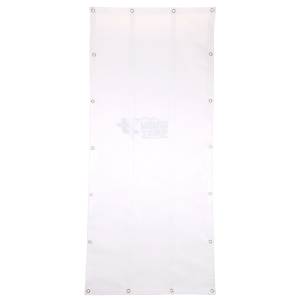 Football Sideline Bench Turf Protector White Mesh Tarp