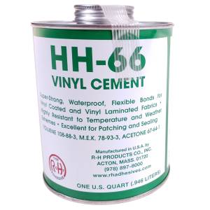 TriVantage - 212502 HH-66 Vinyl Cement Glue - 1 Quart / 32oz Brush Top Can
