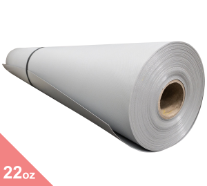 22oz Solid Vinyl Coated Polyester - 300' Roll