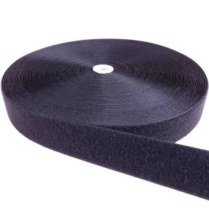 2" Black Sew On Loop sold by the Foot or as 150' Roll