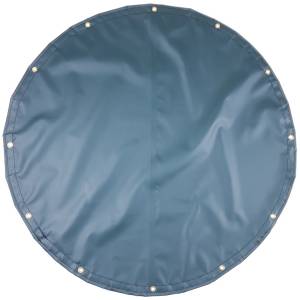 Custom Size Round Baseball Field Tarps / Infield Spot Covers - 18oz Vinyl