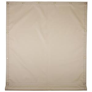 Custom Waterproof Outdoor Curtain - 22oz Solid Vinyl Coated Polyester