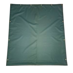 Custom Baseball Backstop Curtain Tarp Cover - 18oz Solid Vinyl Coated Polyester