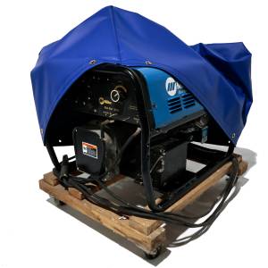 Custom Fitted Portable Welder Tarp Cover - 18oz Vinyl Coated Polyester