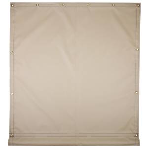 Custom Industrial Curtain Divider Tarp Cover - 22oz Solid Vinyl Coated Polyester