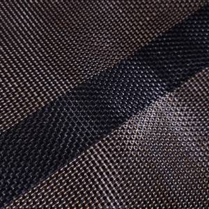 Custom Octagon Shaped Tarp Cover - 7.5oz Closed Mesh 95% Solid Black