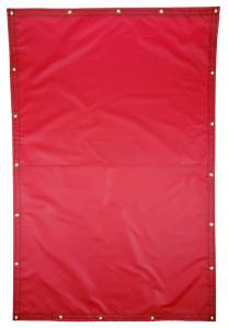 Custom Rectangle Shaped Tarp Cover - 18oz Solid Vinyl Coated Polyester