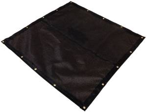 Custom UV Shade Cloth Tarp Cover  - 9.5oz Knitted Mesh 95% Solid