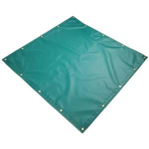 Custom Square Shaped Tarp Cover - 14oz Solid Vinyl Coated Polyester