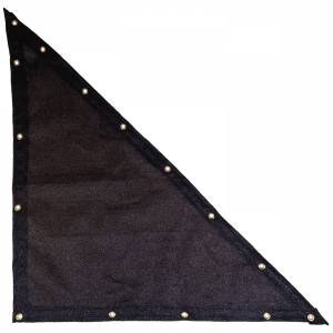 Custom-Right-Triangle-Shaped-Tarp-Cover-9-5oz-Knitted-Mesh-95%-Solid