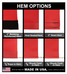 Lookout Mountain Tarp - Custom UV Shade Cloth Tarp Cover  - 7.5oz Closed Mesh 95% Solid Black - Image 10