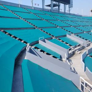 Custom Size Stadium Field Row Section Seat Cover Tarps