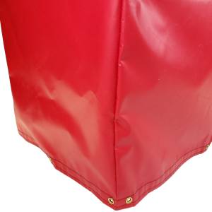 Custom 5-Sided Box Shaped Tarp Cover - 18oz Vinyl Coated Polyester