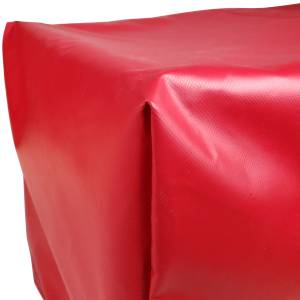 Custom 5-Sided Box Shaped Tarp Cover - 18oz Vinyl Coated Polyester