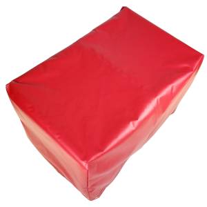 Custom 5-Sided Box Shaped Tarp Cover - 18oz Vinyl Coated Polyester