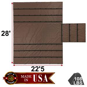 10 foot drop stepdeck tarp measurements