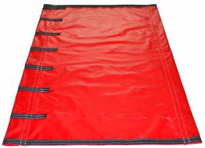 18oz-solid-vinyl-roll-tarp-for-bottom-belly-dump-trailer-end-view