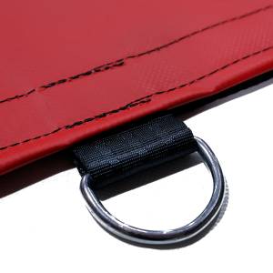 18oz-solid-vinyl-roll-tarp-with-flap-for-end-dump-trailer-side-view